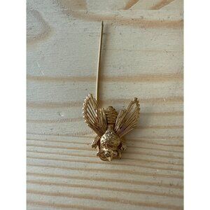 Gold Tone Monet Insect Stick Pin Brooch Vintage